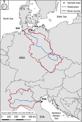 Can Water Constituents Be Used as Proxy to Map Microplastic Dispersal Within Transitional and Coastal Waters?